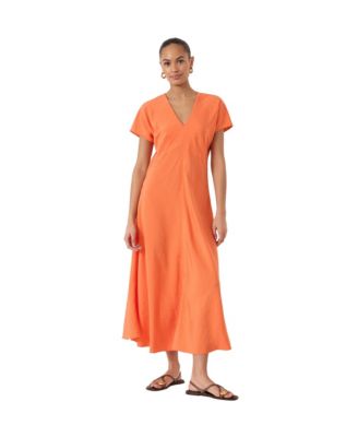 Women's Grace Air Flow V-Neck Midi Dress