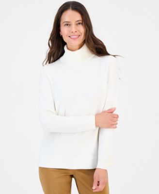 Petite Long-Sleeve Turtleneck Sweater
