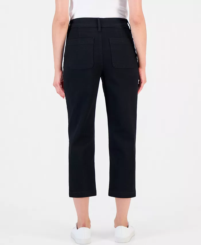 Women's High-Rise Pull-On Utility Ankle Jeans - thumbnail 2