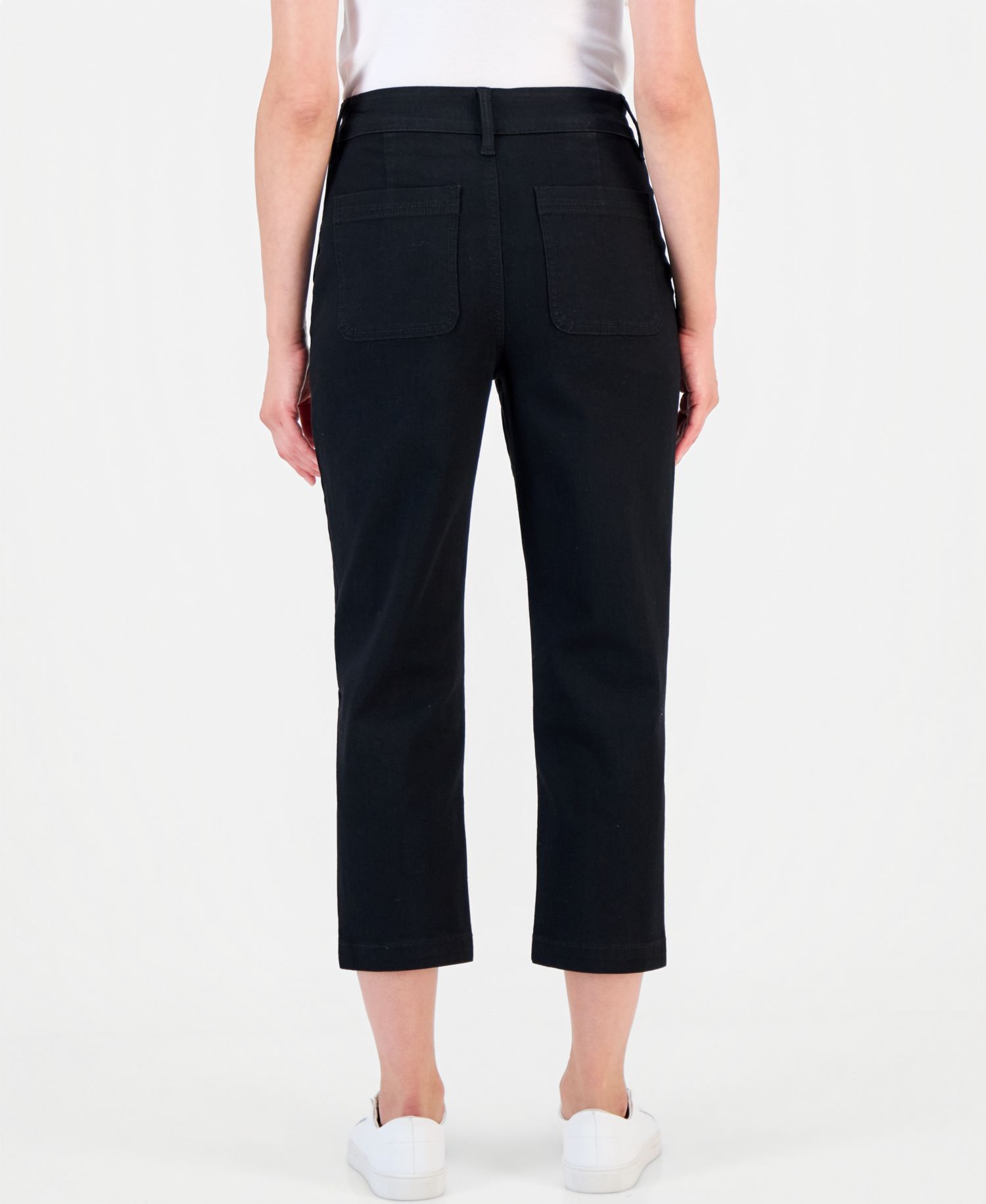 Women's High-Rise Pull-On Utility Ankle Jeans