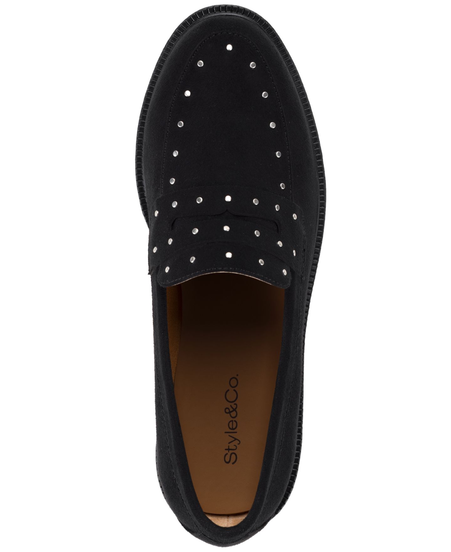 Женские туфли Style & Co Ammber Round Toe Block Heel, цвет: Чёрный — фото 9