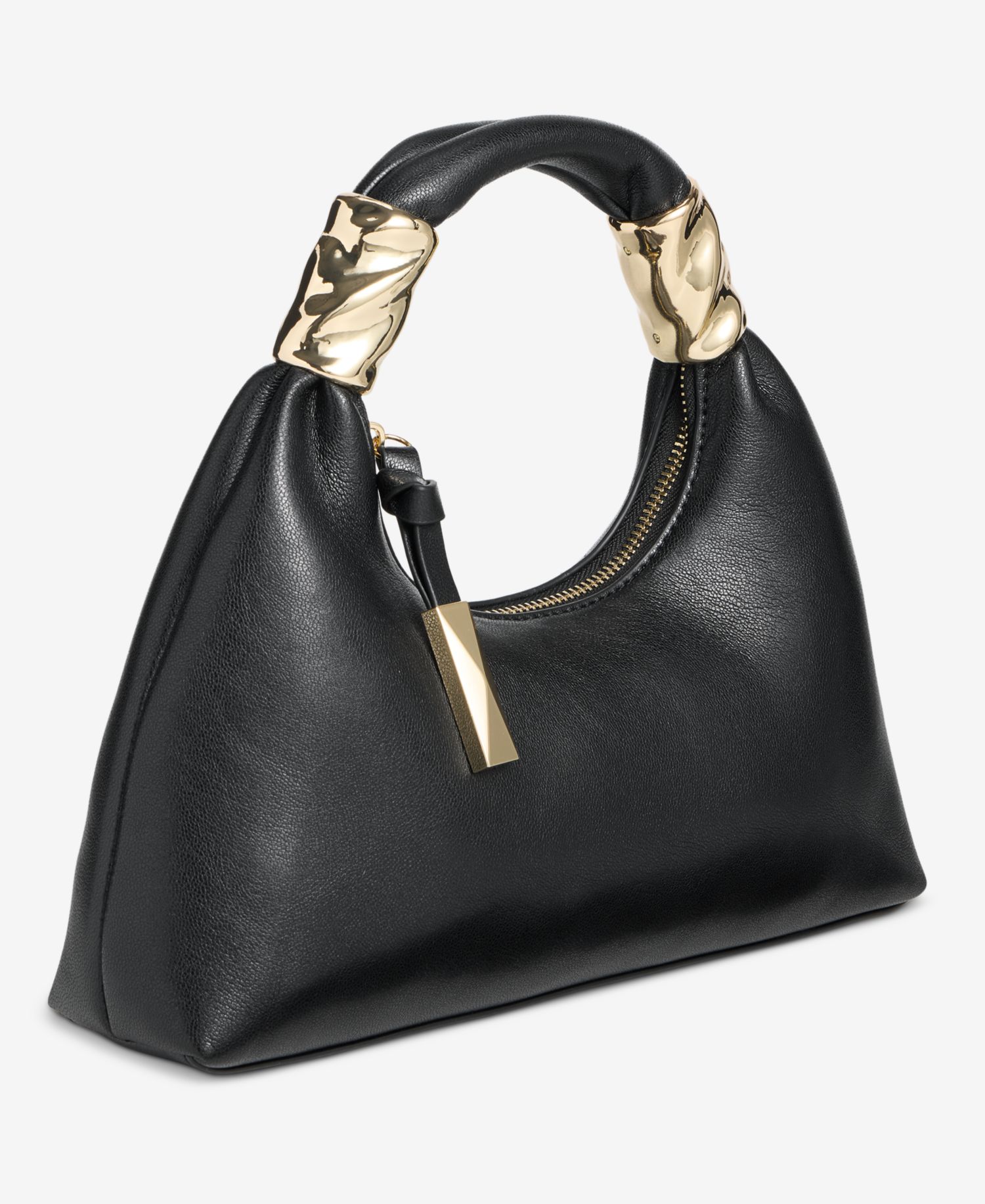 Nyrah Mini Solid Hobo Bag