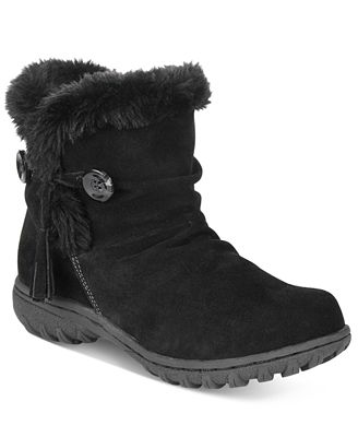Khombu Women's Isabella Cold-Weather Booties - Boots - Shoes - Macy's