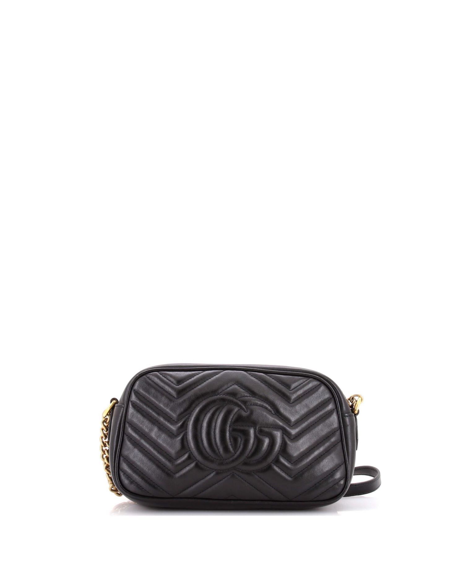 Small GG Marmont Shoulder Bag Matelasse Leather