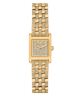MICHAEL Women's Georgie Two-Hand Gold-Tone Stainless Steel Watch 19mm