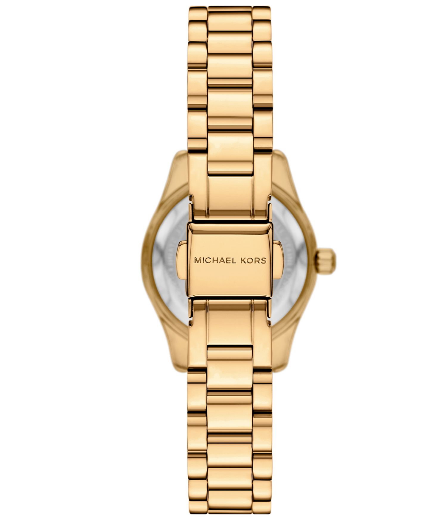 Женские часы Michael Kors MICHAEL Lexington Three-Hand Gold-Tone Stainless Steel Watch 26mm — фото 2