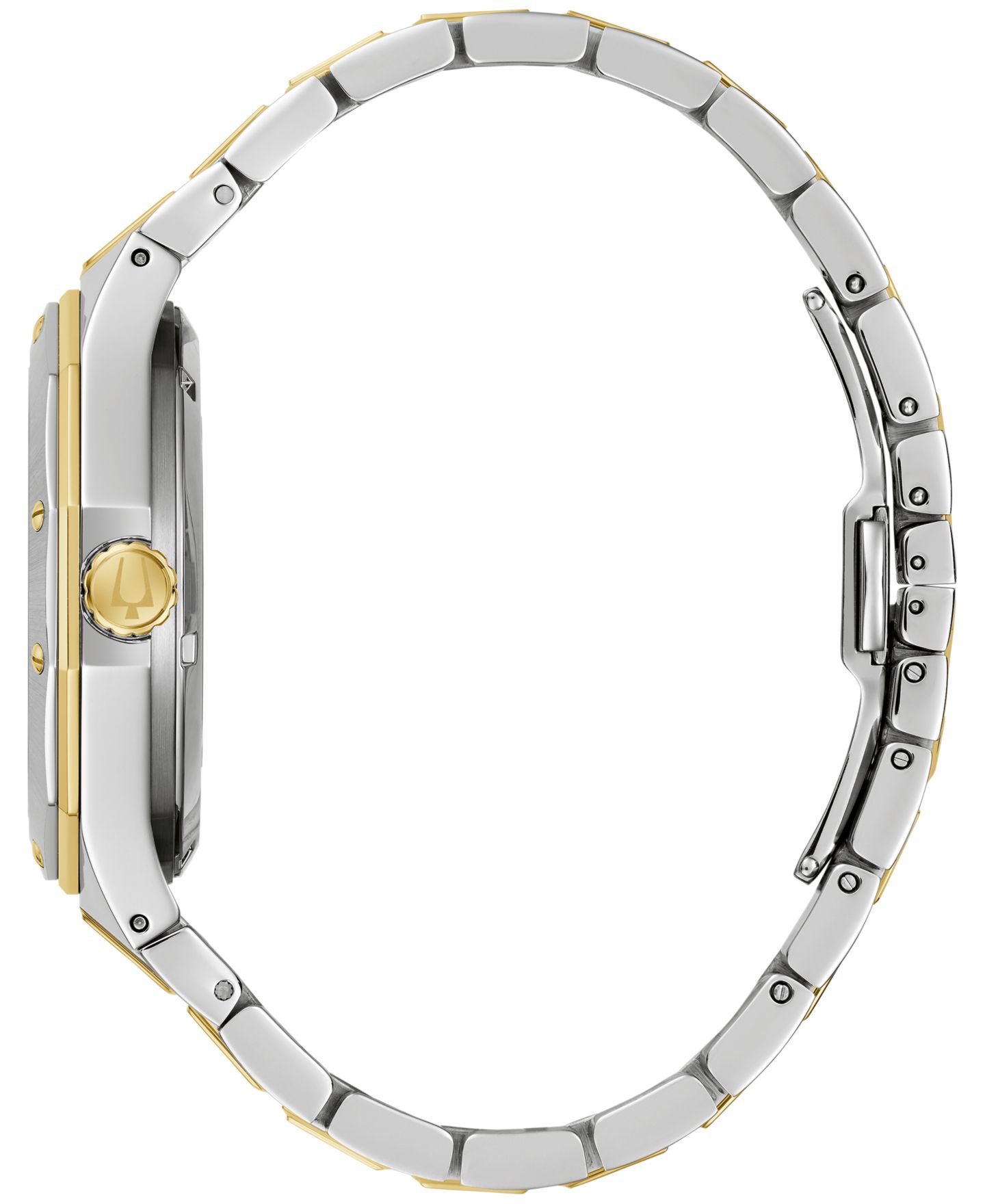 Мужские часы Bulova Automatic Prestige Two-Tone Stainless Steel Bracelet Watch 42mm — фото 2