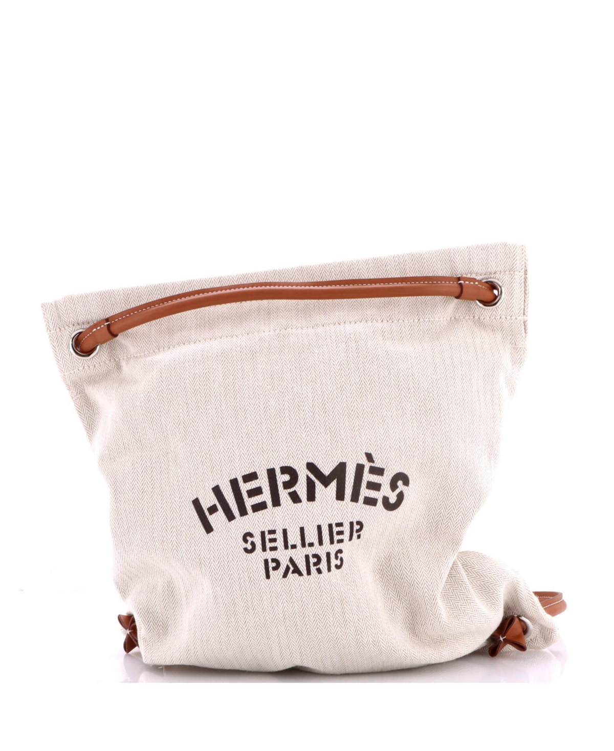 Pre-Owned HERMES Mm Aline Bag Toile
