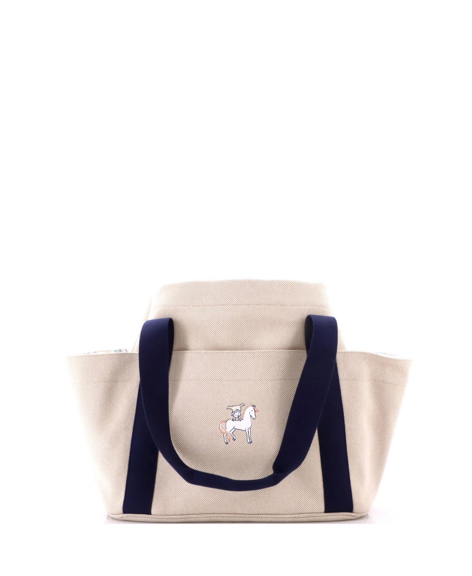 Pre-Owned Hermes Cabriole Nappy Tote Canvas