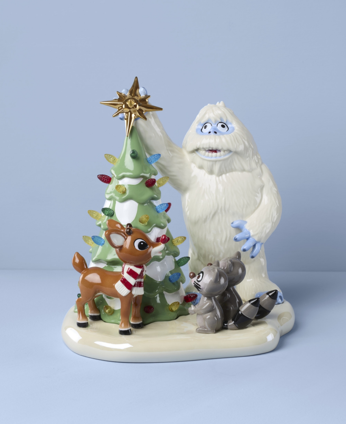 Lenox Rudolph the Red-Nosed Reindeer Light-Up Figurine
