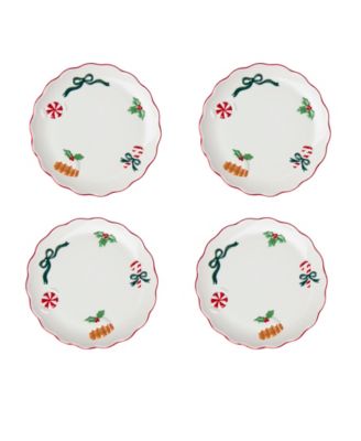 Merry Sweets Salad Plates, Set of 4