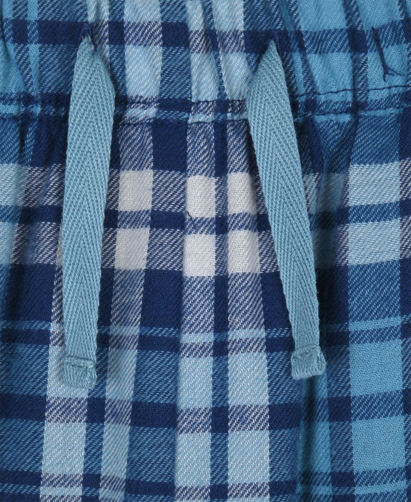 Max & Olivia Boys' 6-18 Long-Sleeve Top and Woven Plaid Pants Pajama, 2-Piece Set, цвет: Тёмно-синий — фото 4