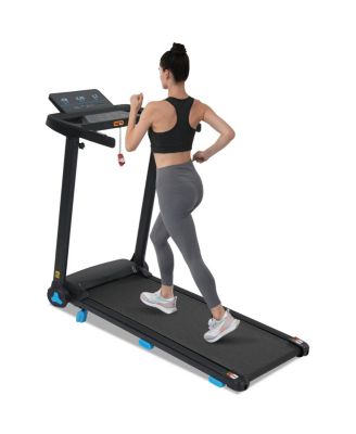 3.0HP Foldable Treadmill with Incline, 300 lbs Capacity and Bluetooth