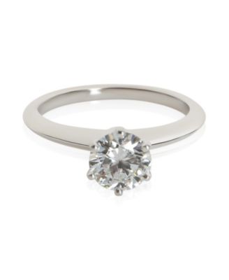 0.96 ct Round Brilliant Diamond Engagement Ring
