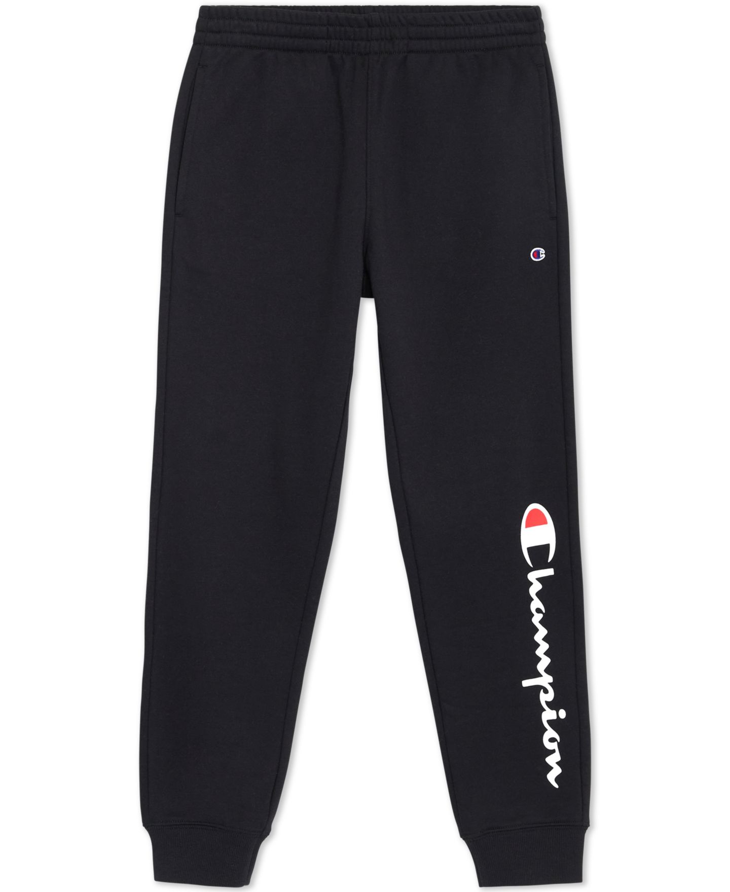 Брюки Champion Signature Tonal HD Jogger Pants для мальчиков, цвет: Чёрный оникс — фото 6
