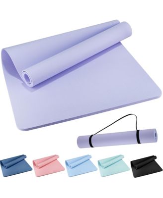 TPE Yoga Mat Non-Slip Pilates Workout Gym 72" X 32"