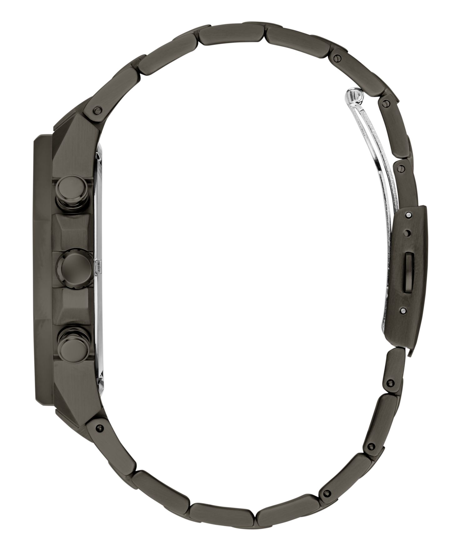 Мужские часы GUESS Quartz Gunmetal Stainless Steel 42mm — фото 3