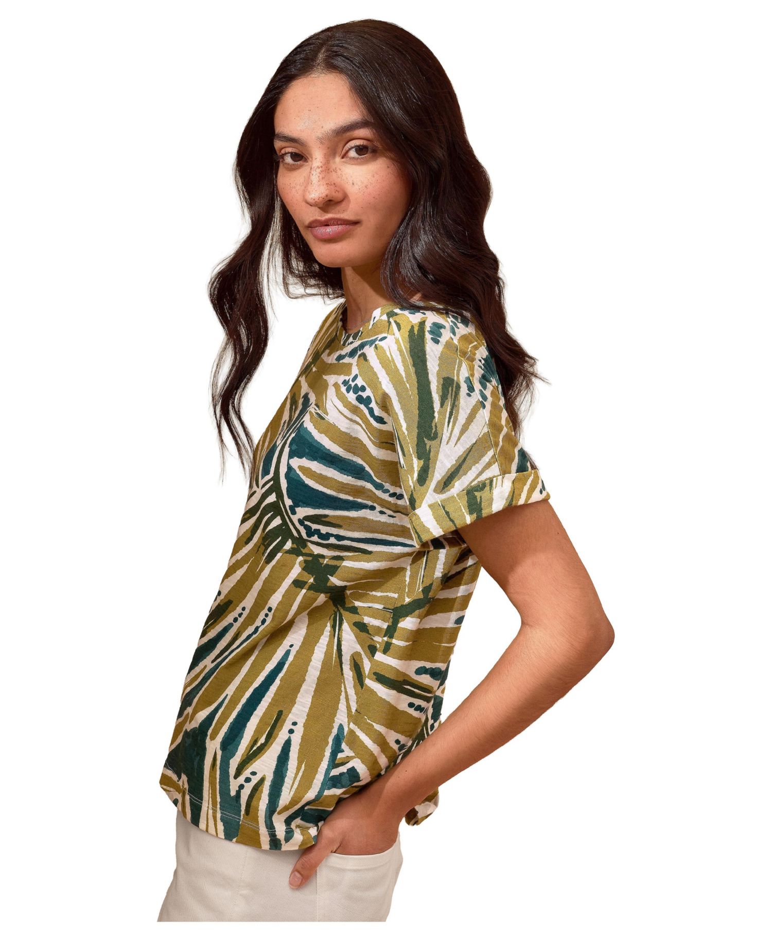 Women's Cotton Crew Neck T-Shirt