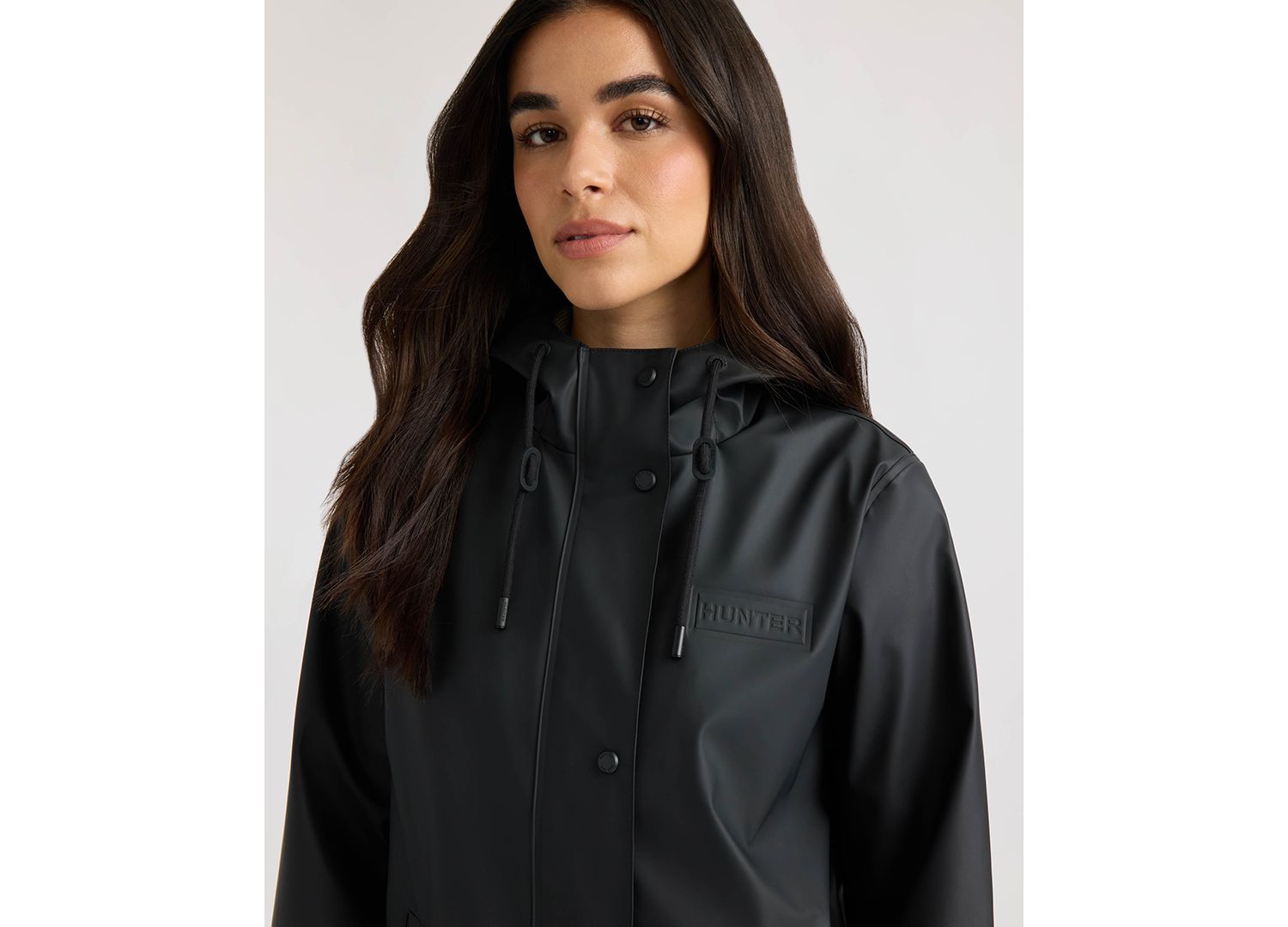 Women's Dina Rubberized Hooded Waterproof Jacket