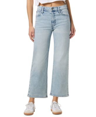Women's Rosalie Wide-Leg High-Waisted Cropped Jeans