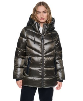 Women's Shine Hooded Puffer Coat