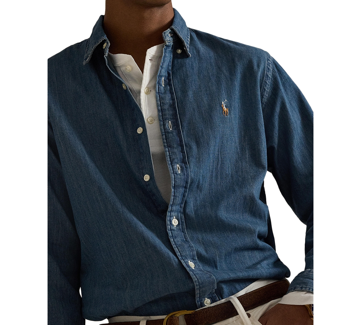 Polo Ralph Lauren Men's Classic-Fit Denim Shirt
