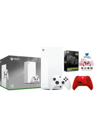 Xbox Series X 1TB Digital Console with Extra Controller, Charge Dock and MightySkins Code Bundle