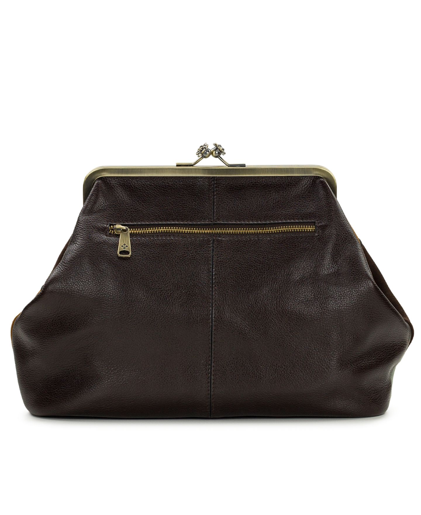 Женская сумка Patricia Nash Vivienne Suede Medium Patchwork Frame Crossbody, цвет: Замшевый — фото 2