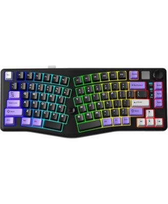 LEOBOG A75 Alice Layout Mechanical Gaming Keyboard - Tri-Mode Wireless, Ergonomic Gasket Mount, Hot-Swappable