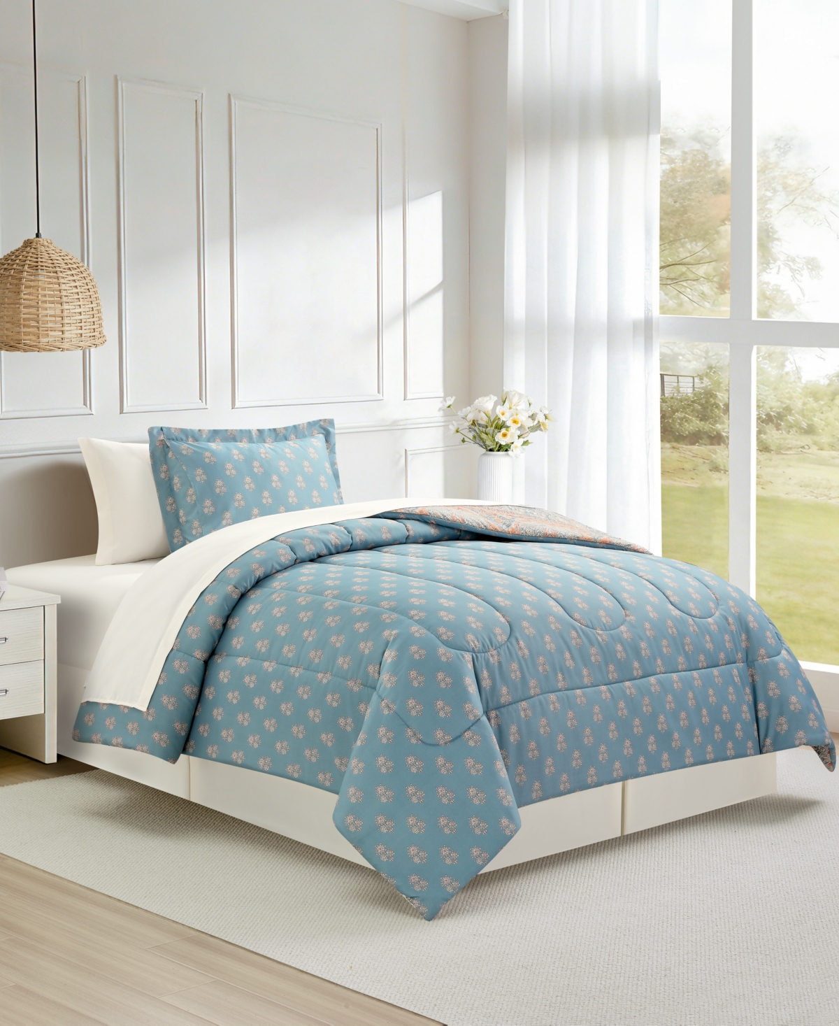 Macy's Jaipur Soft Hand Feel 8-Piece Comforter Set