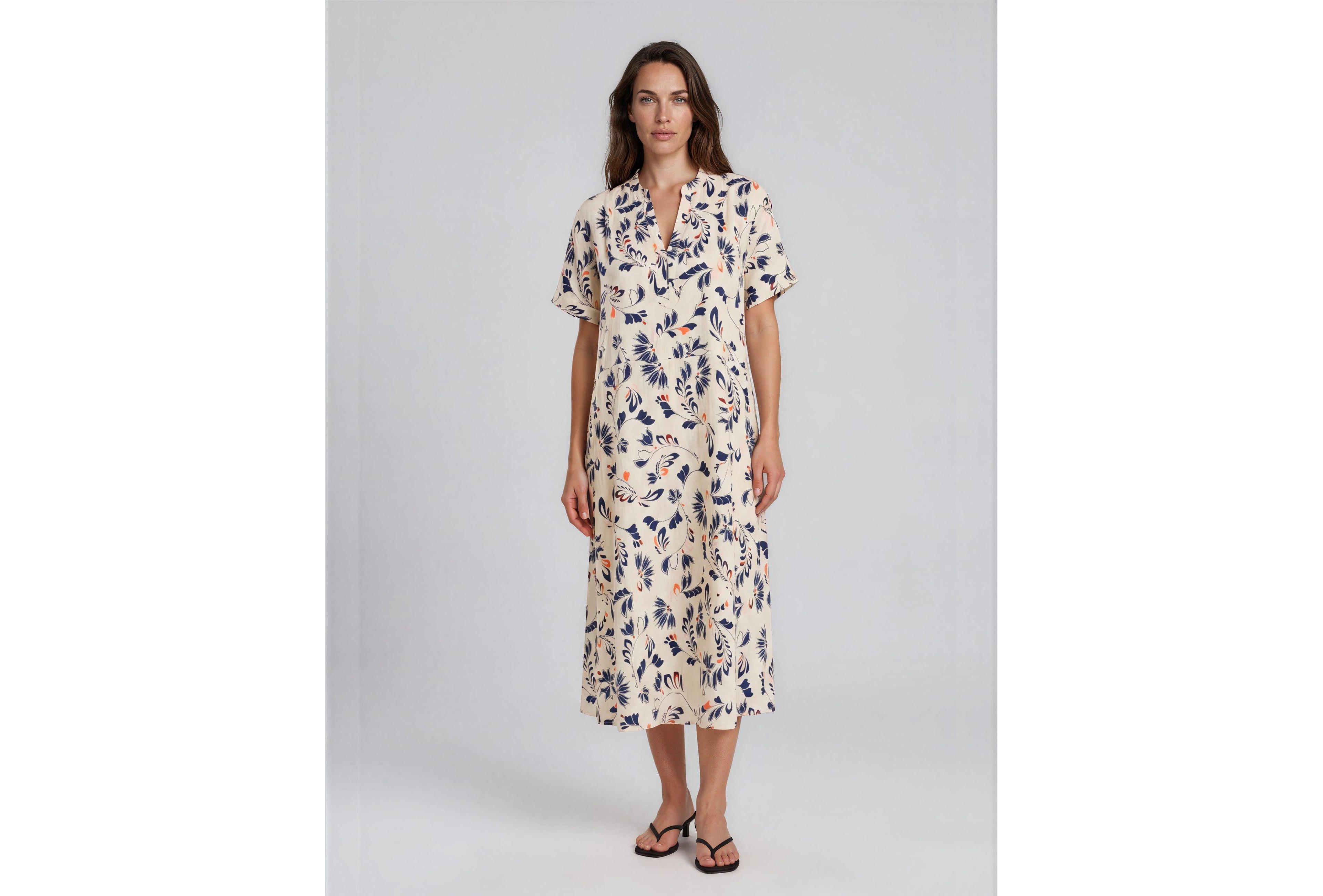 Masai Copenhagen Women's Manirevia Soft Linen Midi Dress