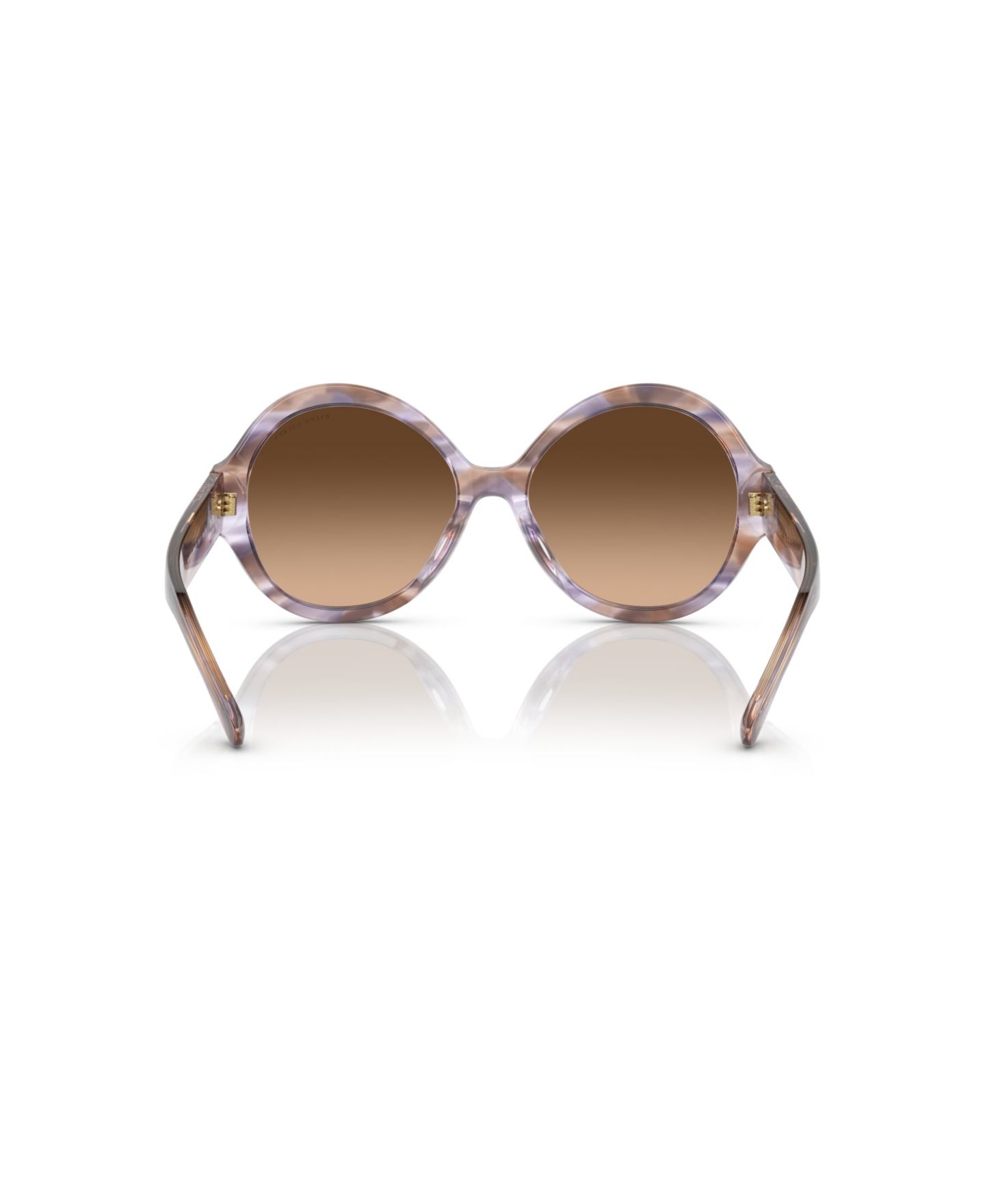 Женские солнцезащитные очки Ralph Lauren The Farrah Sunglasses, RL8207U, цвет: Блестящий чёрный — фото 8