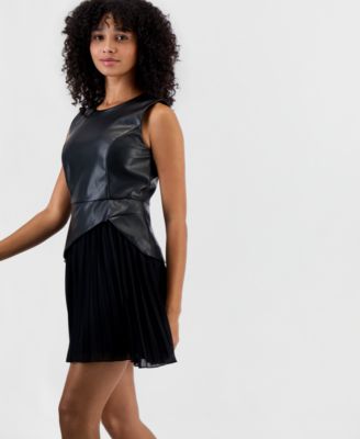macy's black mini dress Women's Ruffle Dresses dark feel with its
