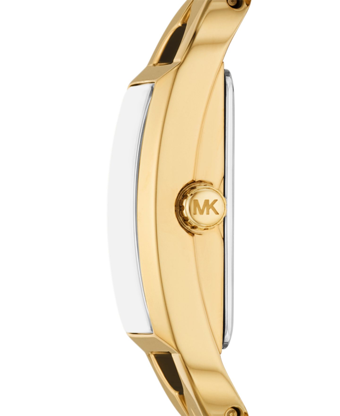 Женские часы Michael Kors MK Empire, три стрелки, золотистая нержавеющая сталь, 21 мм — фото 3