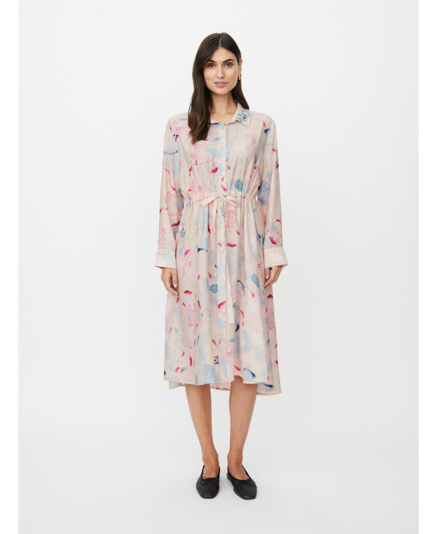 Women's MaNova Floral Print Midi Dress
