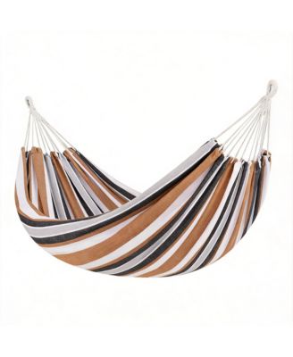 Double Brazilian Hammock with Tree Straps Travel Bag Portable camping hammock set