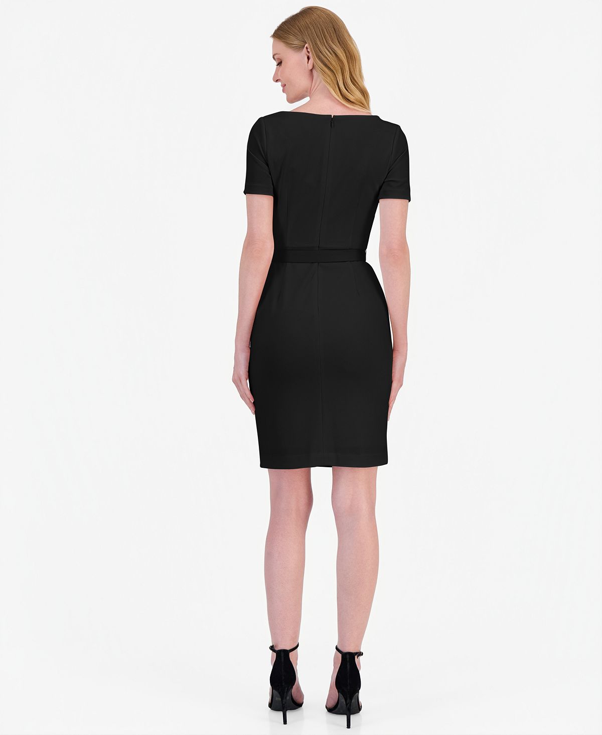 Anne Klein Women's Boat Neck Sheath Dress view 3 — MAYCSS fashion products
