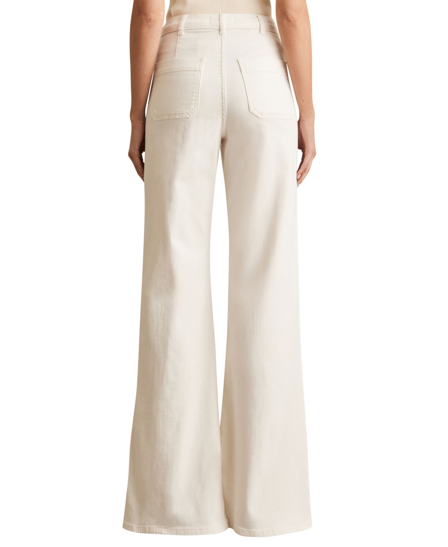 Petite Sakura High-Waisted Flared Jeans