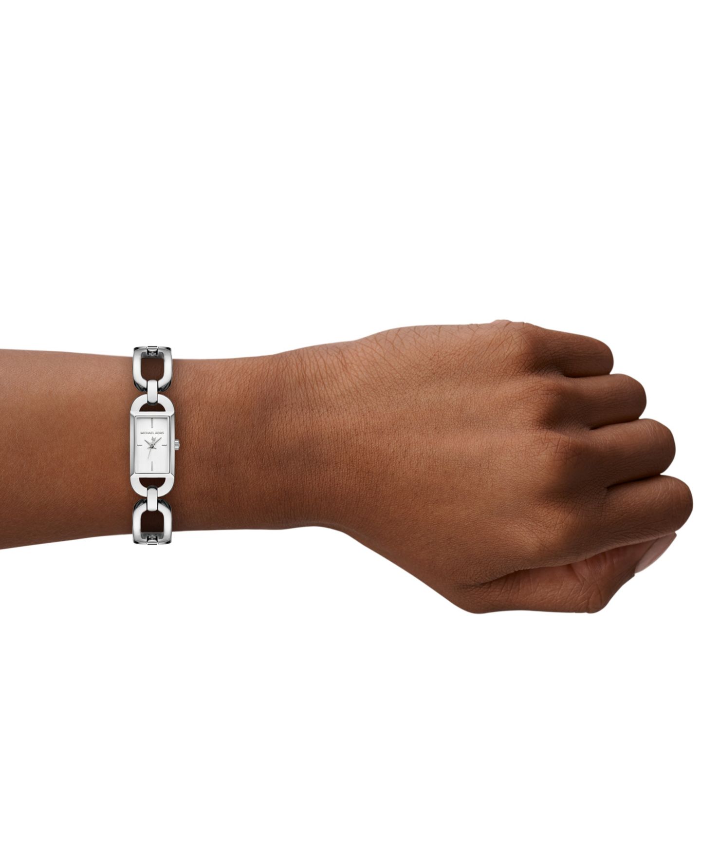 Женские часы Michael Kors MICHAEL MK Empire Three-Hand Stainless Steel Watch 21mm — фото 4
