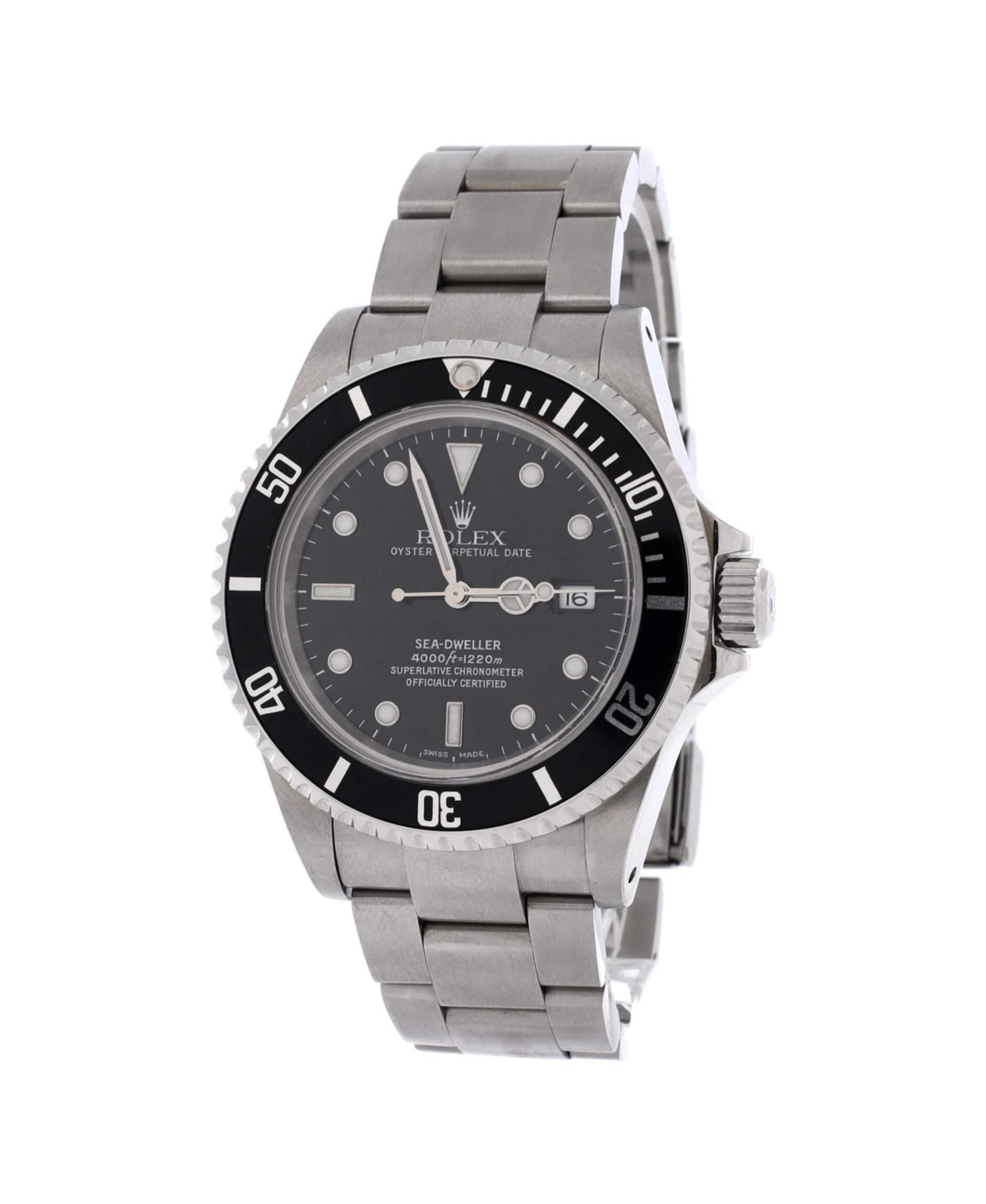 Pre-Owned Rolex Oyster Perpetual Sea-Dweller Automatic Watch in Stainless Steel 40mm