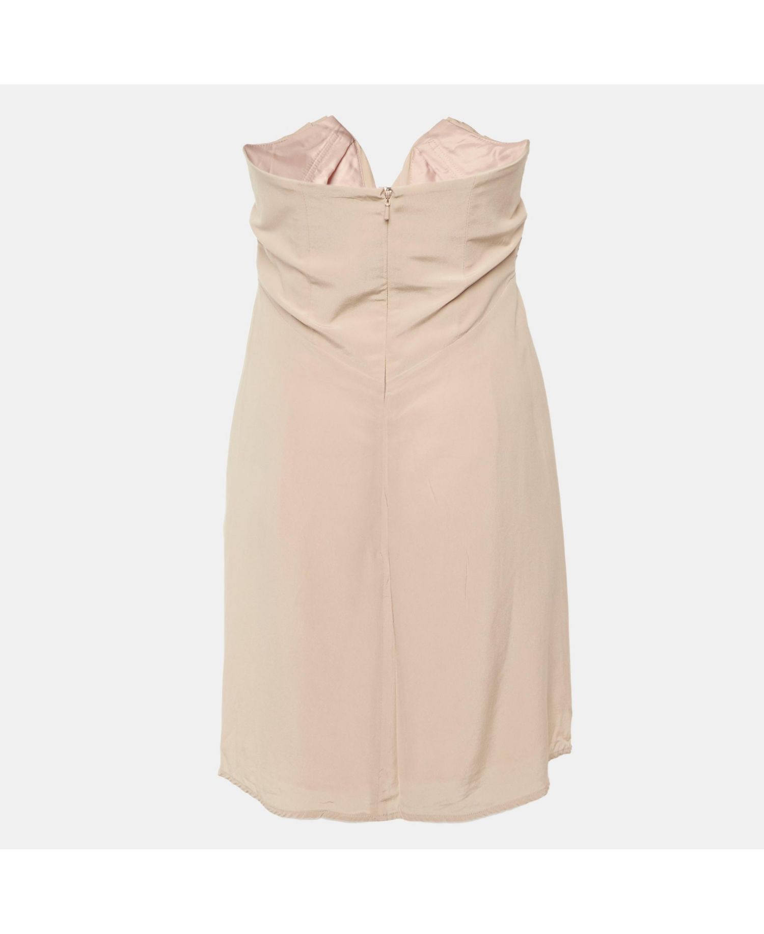 Women's Strapless Mini Wrap Dress