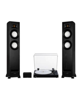 RT85N and Ri91 Nagaoka MP-110 Cartridge 150W Turntable and Powered Speaker System