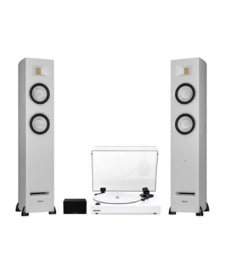 RT85N and Ri91 Nagaoka MP-110 Cartridge 150W Turntable and Powered Speaker System