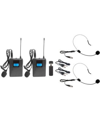 USB-Cast Dual Wireless Microphone System for PC/Mac