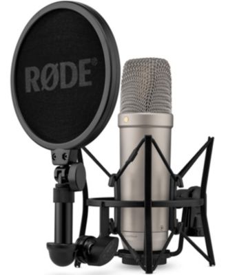 NT1 5th Generation Condenser Microphone, SM6 ShockMount, Pop Filter