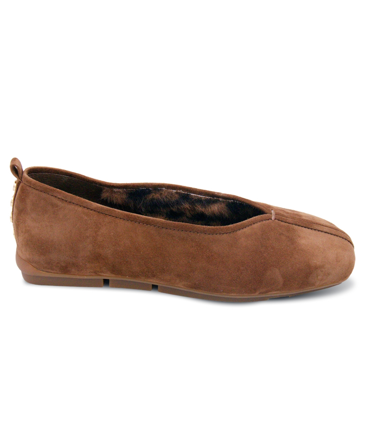 Ash Women's Breeze Fur Slip-On Flats