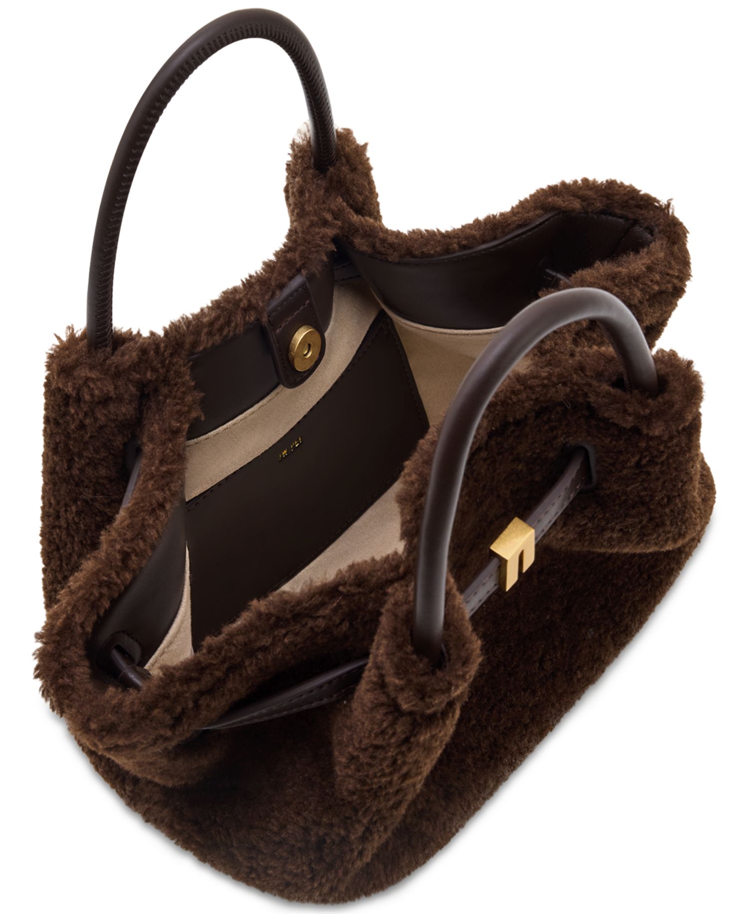 Hana Mini Faux Fur Handbag