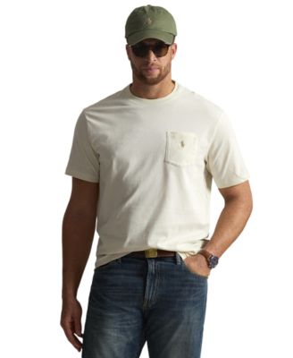 Men's Big & Tall Crew-Neck Pocket T-Shirt