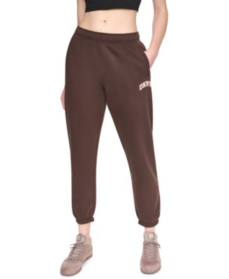 Women's Mini Puff Varsity Logo Mid-Rise Pull-On Joggers