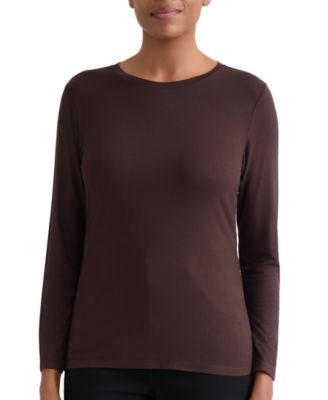 Women's Long-Sleeve Crewneck T-Shirt